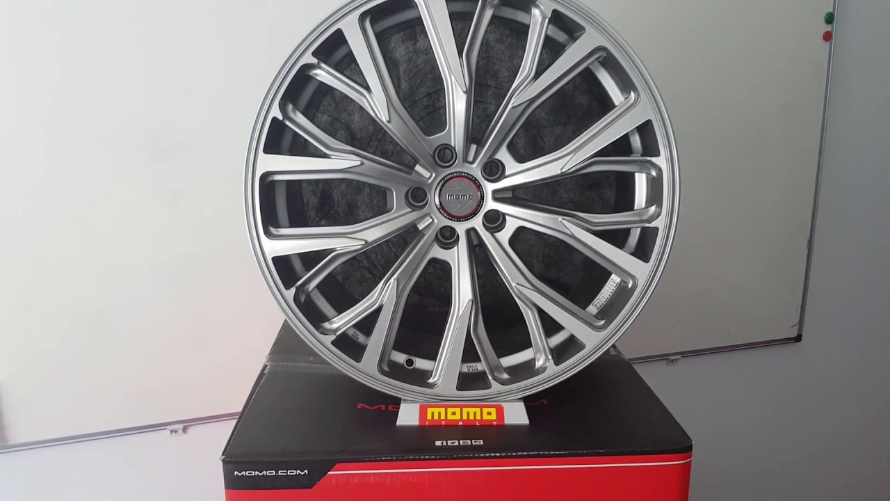 Momo Rotary Formed RF02 Titan Silver Brushed