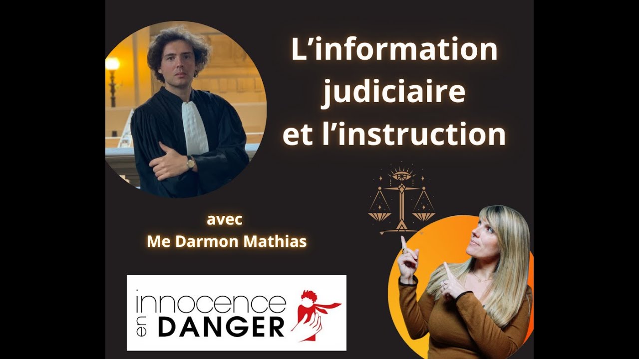 Information judiciaire et instruction 2.08.2025