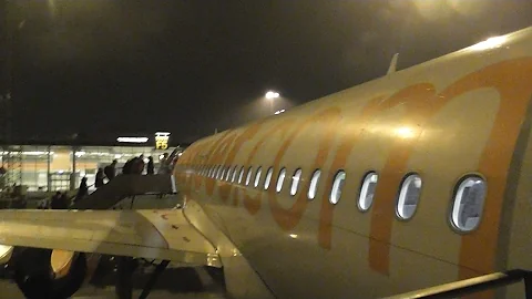Easyjet Airbus A319-111 | Night Departure from Copenhagen Airport