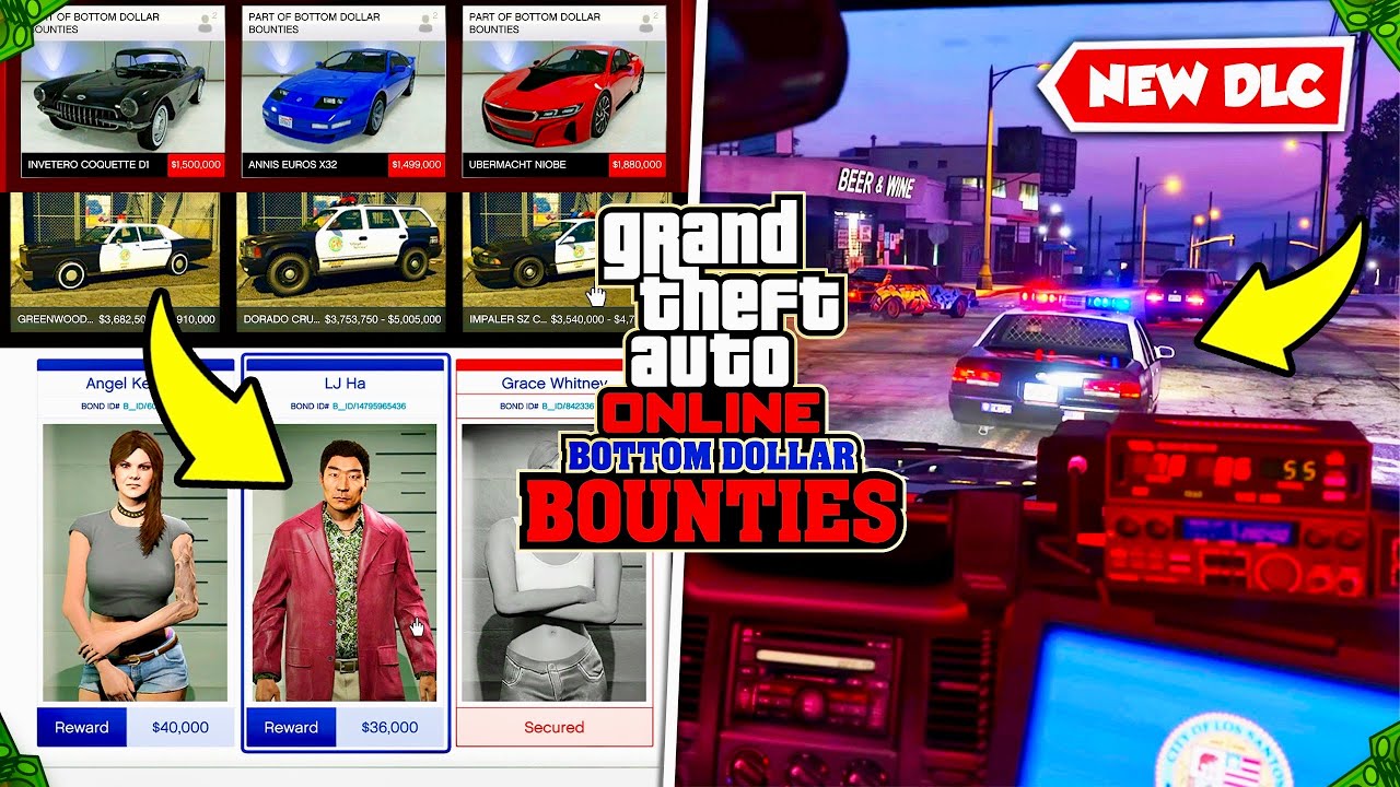 EVERYTHING Added In The NEW GTA 5 Online Bottom Dollar Bounties DLC 