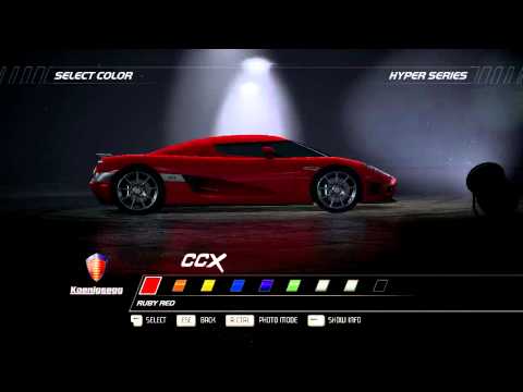 NFS Hot Pursuit Presenting Koenigsegg CCX Hyper Series