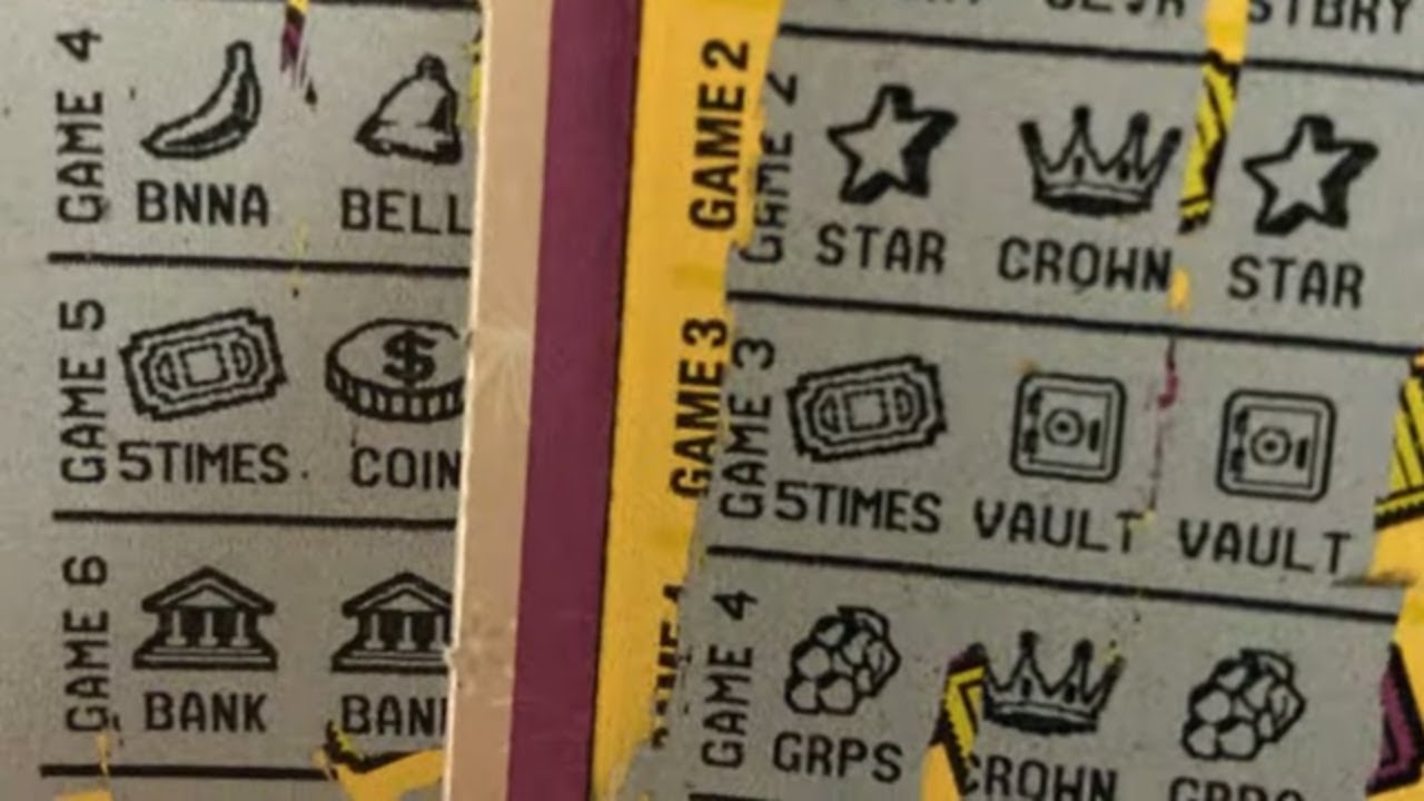 Scratch Off Tickets Big Raffle🔥back to Back Symbol Winners🔥