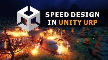 Crash Site | Low Poly | Environment Design | Level Art | Speed Level Design | Unity | URP