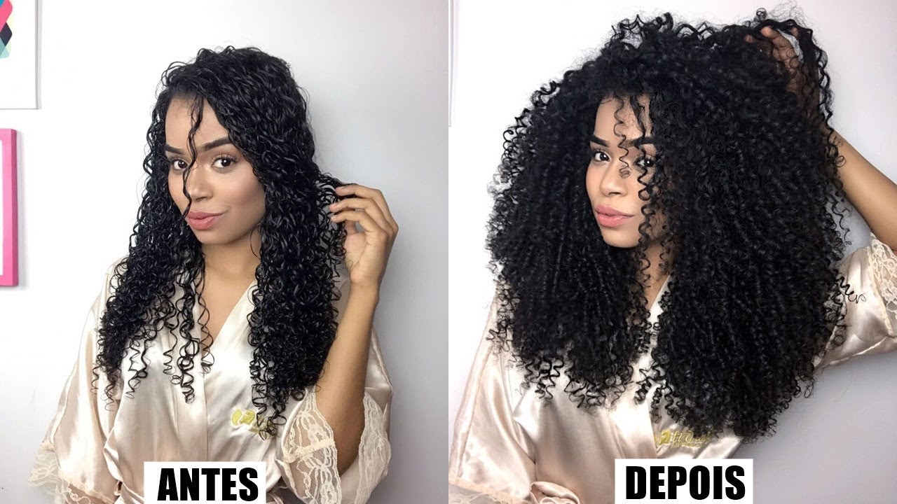 COMO DEFINIR MUITO O CABELO CACHEADO COM ATIVADORES DE CACHOS