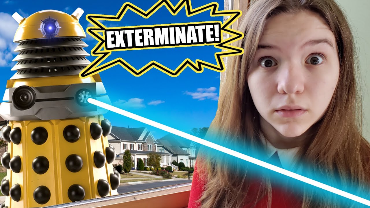 DR. WHO DALEK IN OUR HOUSE!