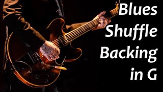 Blues Shuffle Backing Track in G