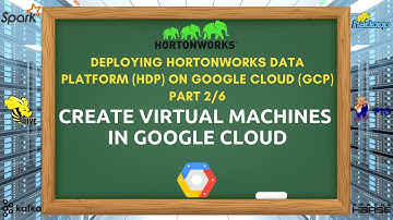 CREATE VIRTUAL MACHINES IN GOOGLE CLOUD - DEPLOYING HORTONWORKS DATA PLATFORM ON GOOGLE CLOUD