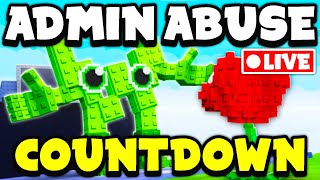 Live - Admin Abuse Countdown In Plants Vs Brainrots Roblox