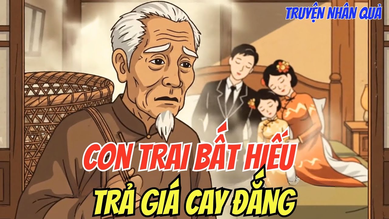 Nhân Quả Báo Ứng: Khinh Cha Nghèo, Nghịch Tử Gánh Cái Kết Đau Đớn!