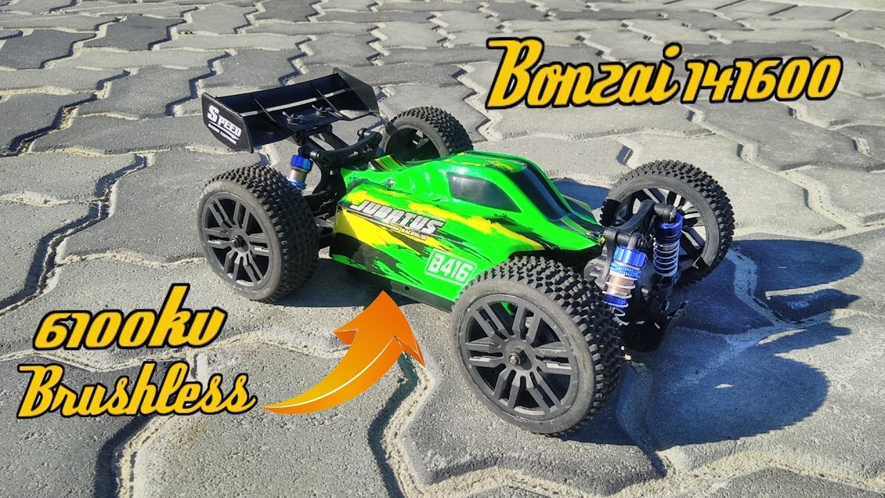 BONZAI 141600 Jabatus 6100kv Brushless Motor Upgrade Speed Run