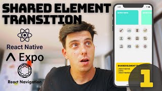 React Native Shared Element Transition React Navigation V5  Episode 1