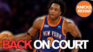 Knicks Rehab | Injured OG Anunoby Back On Court