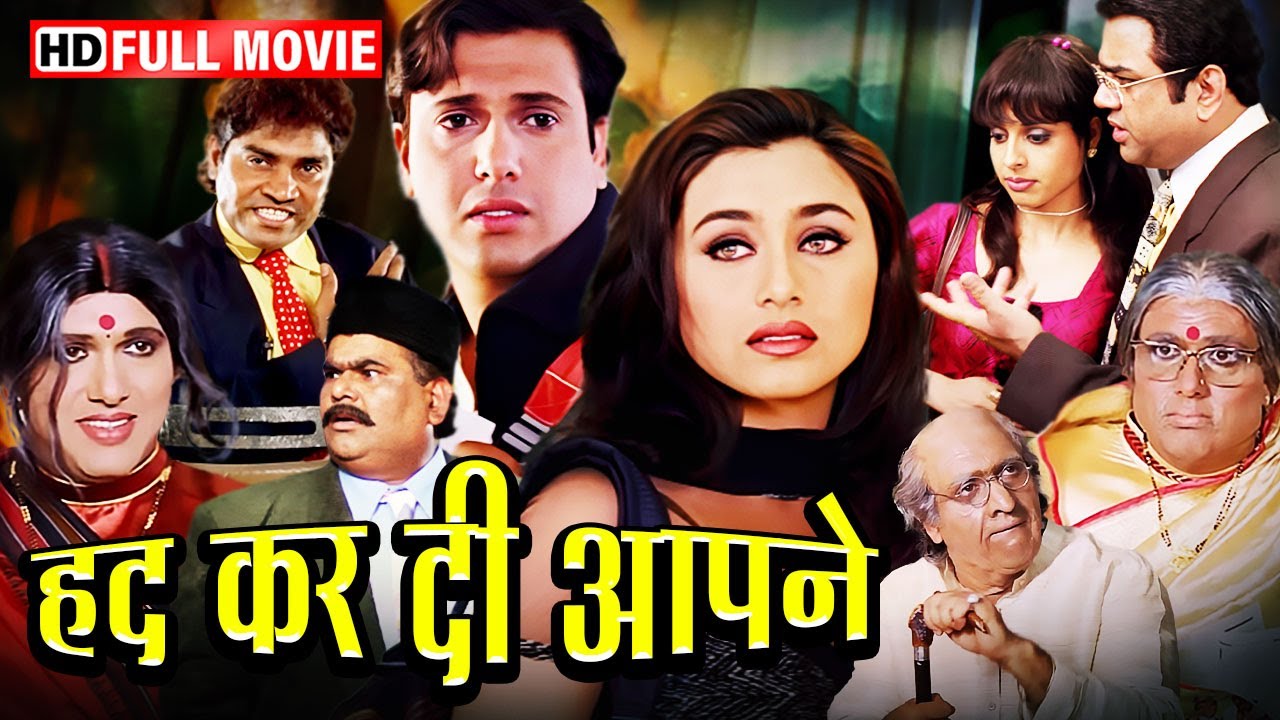 Govinda Rani Johnny Lever and Satish Kaushiks superhit superhit comedy movie