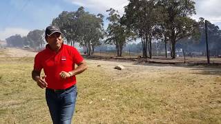 Bush Fire In Australia, Stunt Funkshow Youtube