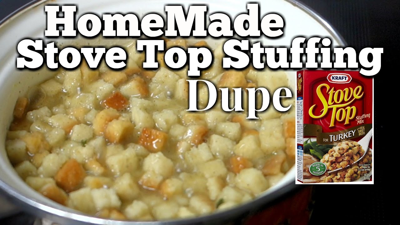 homemade stove top stuffing recipe dupe quick thanksgiving side