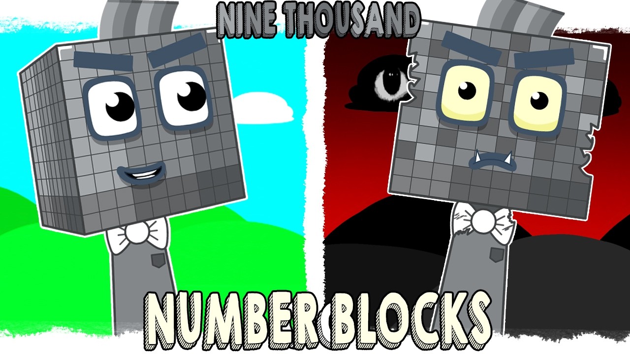 My Sprunki OC: NINE THOUSAND (From Numberblocks)