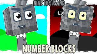 My Sprunki Oc Nine Thousand From Numberblocks