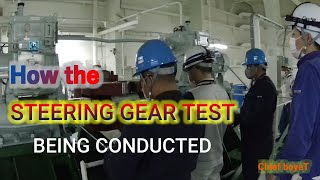Ship's Steering Gear Test | Chief boyeT | Seaman Vlog