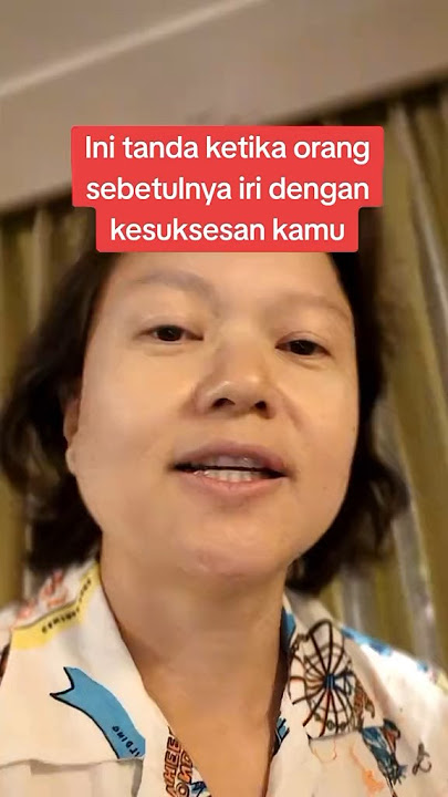 Tanda ketika orang iri dengan kesuksesan kamu! #gracetahir #infopenting