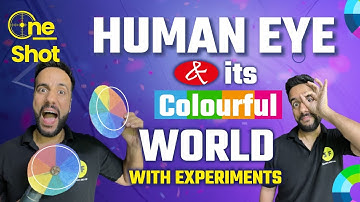 Human Eye & its colorful World in One Shot with Experiment | Class 10th Boards Science | Ashu Sir
