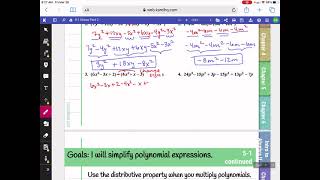 5-1 Adding and Subtracting Polynomials
