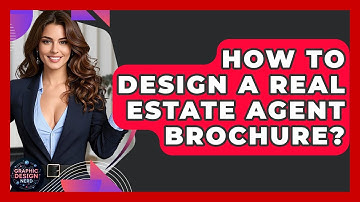 How To Design A Real Estate Agent Brochure? - Graphic Design Nerd