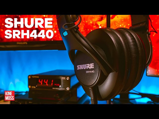 Накладні навушники SHURE SRH440-BK-EFS
