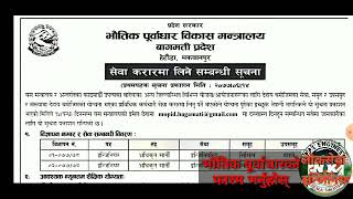 भौतिक पूर्वाधार विकास मन्त्रालय को फारम भर्नुहोस्  , how to fill loksewa aayog form offline?