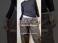 ユニクロCのバレルパンツで全骨格大優勝！UNIQLO:C2026春夏