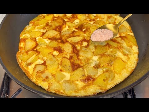 Просто нарежьте 2 картошки и добавьте 2 яйца! Эта картошка вкуснее, чем в ресторане! Быстро. Просто