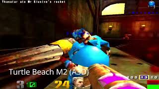 A3D Sound Blaster PCI 128 vs Aureal Vortex Turtle Beach Montego II  - Quake 3 Arena Sound Comparison