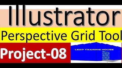 Illustrator Tutorial All Tools Function & Perspective Grid Tool project-08 by GMMP!