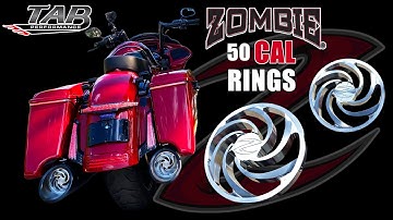 The ALL NEW 50 CAL Zombie Rings!!! - Install and Sound Comparison- TAB Performance