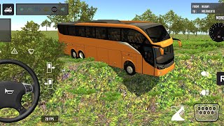 BUSSID Season 2 🔥part-94  | One Brake Fail = Disaster ? couch bus simulator indonesia 🌲 screenshot 4