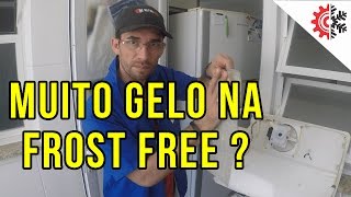 Minha Geladeira Frost Free Está Criando Muito Gelo: Como Resolver?