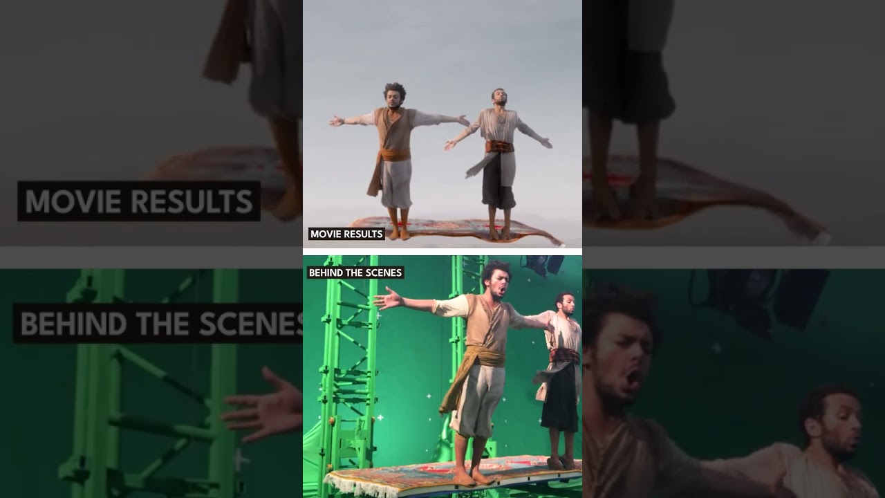 Les coulisses du film Aladin avec Kev Adams 🎞️