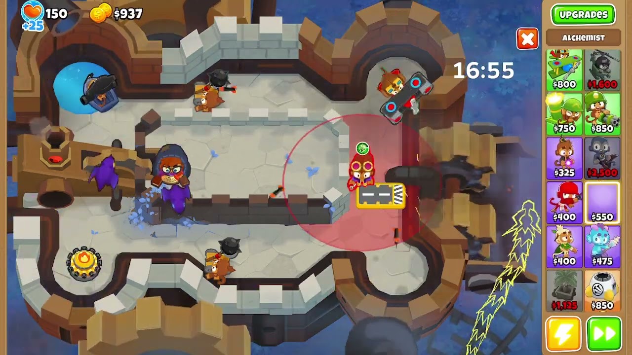 Bloons TD 6    CASTLE REVENGE     MEDIUM REVERSE