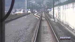 EN EL INTERCITY ENTRANDO EN OURENSE EMPALME