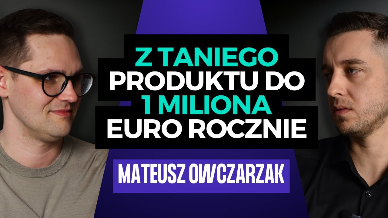 Z taniego produktu do 1 mln euro rocznie - Jak Polak podbił Amazon? | Przekraczamy Granicę #2
