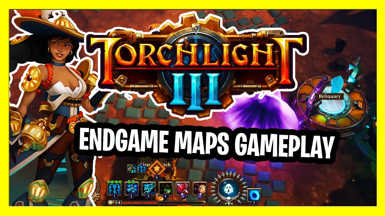 Torchlight 3 Endgame Maps (Torchlight III Map Gameplay) Early Access Game