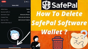 How To Delete SafePal Software Wallet |