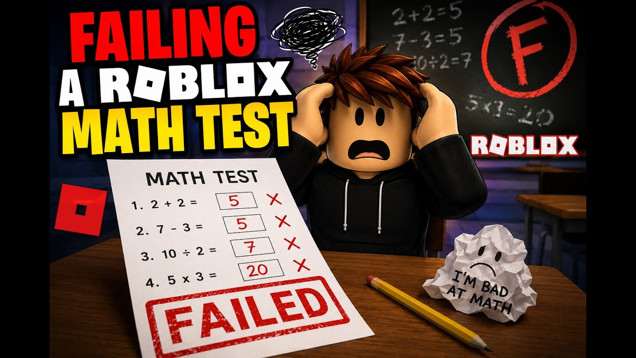 I FAILED MY MATH TEST! - YouTube