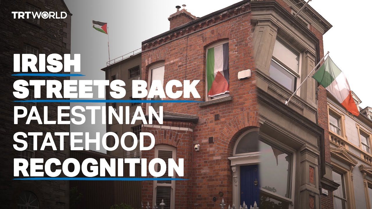 Irish streets support government's move to back Palestinian statehood