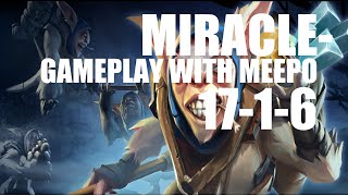 Dota 2 Miracle- Plays Meepo - Match Gameplay