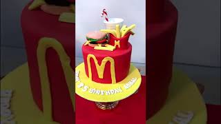 McDonald’s | Awesome Hamburgers Decorating Ideas | Birthday Theme | Satisfying Cake Decorations🥳🎂
