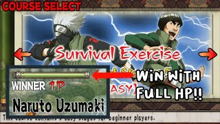 Defeat Kakashi and Guy in the Heroes Mode | Naruto : Ultimate Ninja Heroes screenshot 2