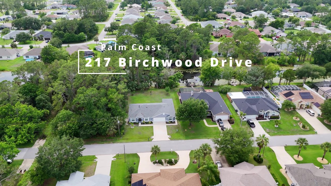 Enjoy the 4k Tour of 217 Birchwood Drive #palmcoast