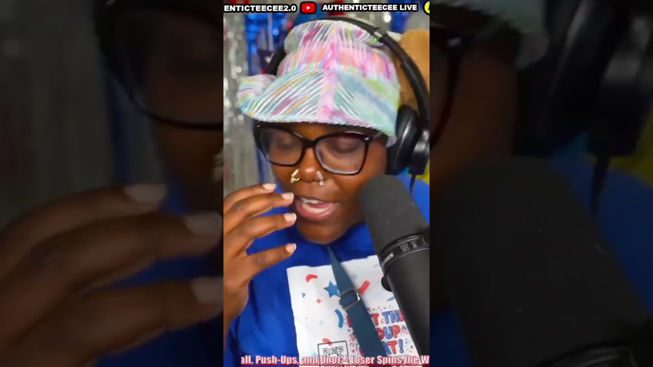 AuthenticTeeCee Breaks Down On Live Stream