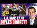 Albert Breer on Myles Garrett to Rams, Patriots Land A.J. Brown, OBJ Back with Giants