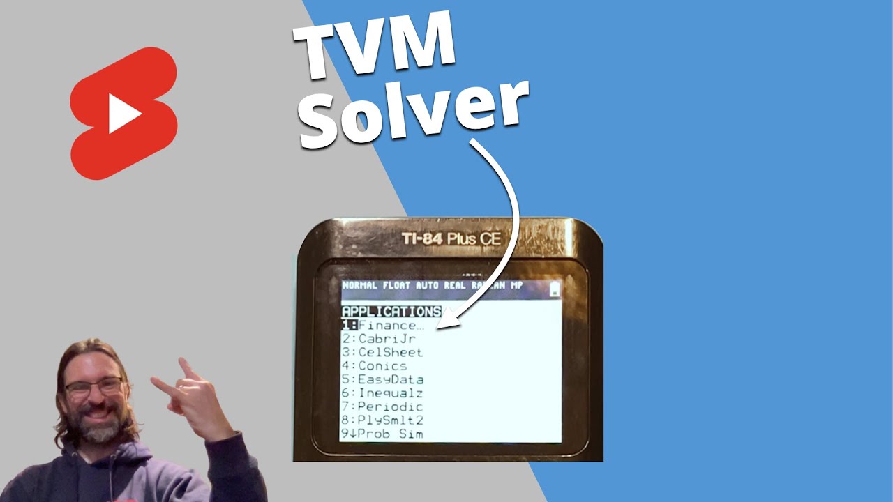 TI 84 TVM Solver - How to use the Finance App on your GDC